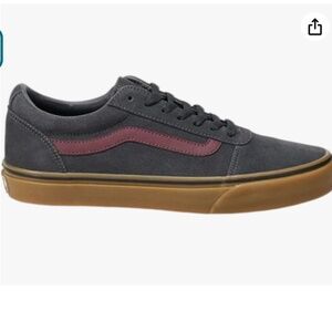 Van’s Ward Low-Top Vans Suede Asphalt/Gum Size 8.5 EU 41